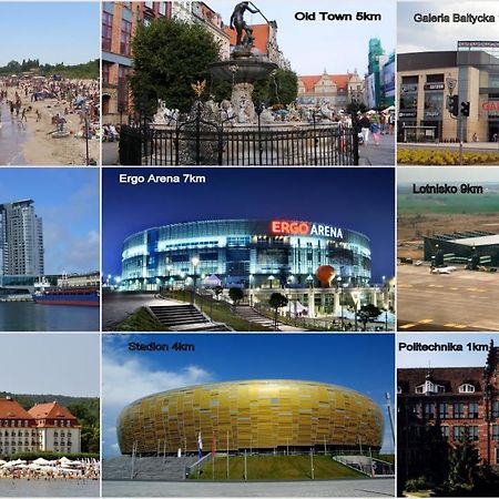 Noclegi Gdansk Centrum ภายนอก รูปภาพ